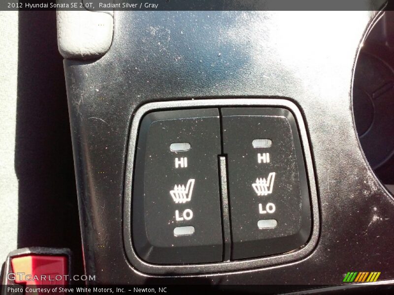 Radiant Silver / Gray 2012 Hyundai Sonata SE 2.0T