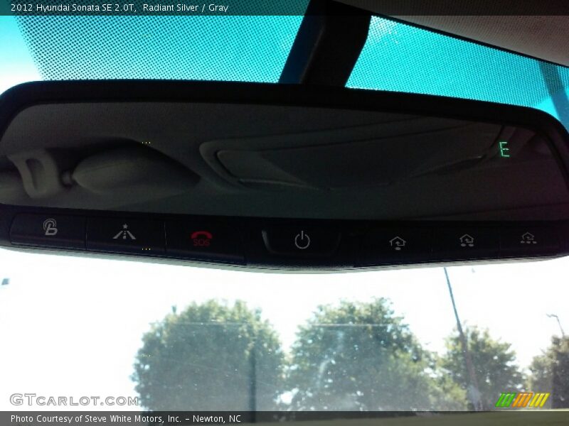 Radiant Silver / Gray 2012 Hyundai Sonata SE 2.0T