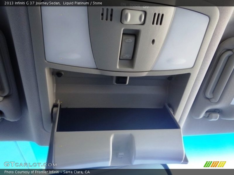 Liquid Platinum / Stone 2013 Infiniti G 37 Journey Sedan