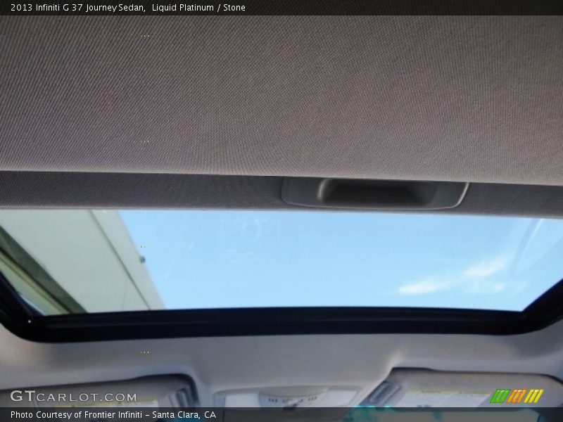 Liquid Platinum / Stone 2013 Infiniti G 37 Journey Sedan