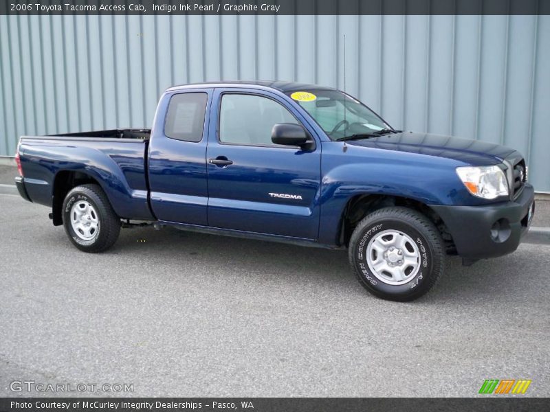 Indigo Ink Pearl / Graphite Gray 2006 Toyota Tacoma Access Cab