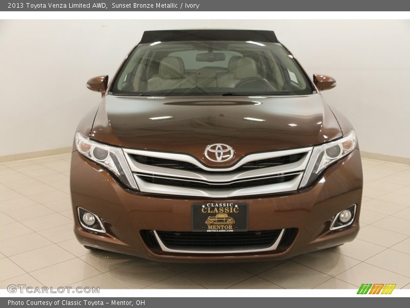 Sunset Bronze Metallic / Ivory 2013 Toyota Venza Limited AWD