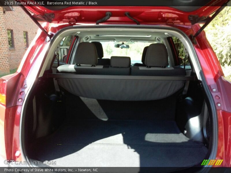 Barcelona Red Metallic / Black 2015 Toyota RAV4 XLE