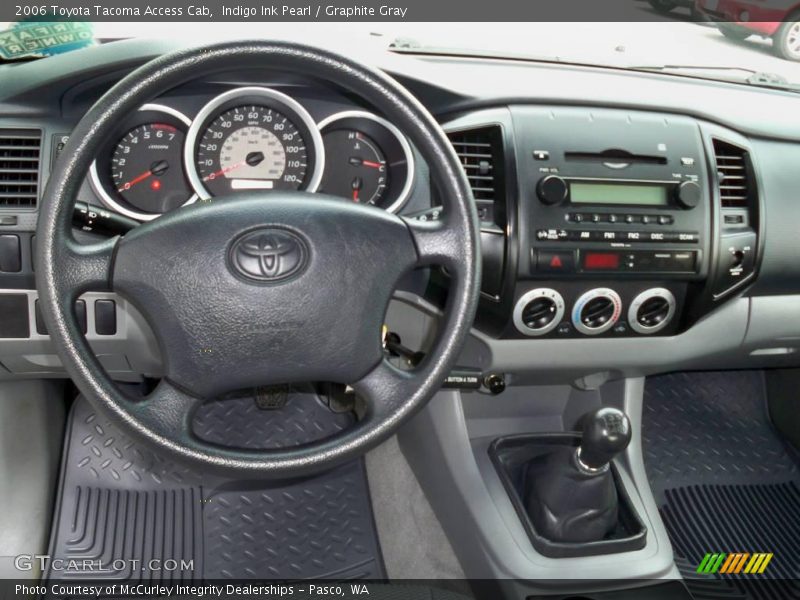 Indigo Ink Pearl / Graphite Gray 2006 Toyota Tacoma Access Cab
