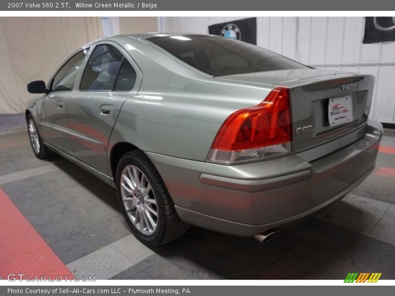 Willow Green Metallic / Beige 2007 Volvo S60 2.5T