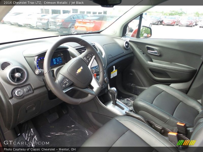 Crimson Metallic / Jet Black 2016 Chevrolet Trax LTZ