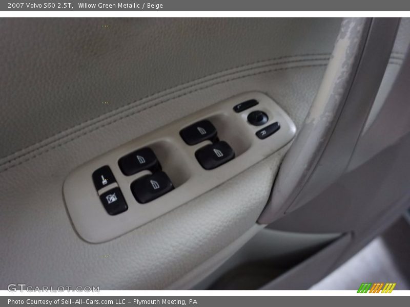 Willow Green Metallic / Beige 2007 Volvo S60 2.5T