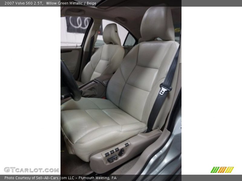 Willow Green Metallic / Beige 2007 Volvo S60 2.5T