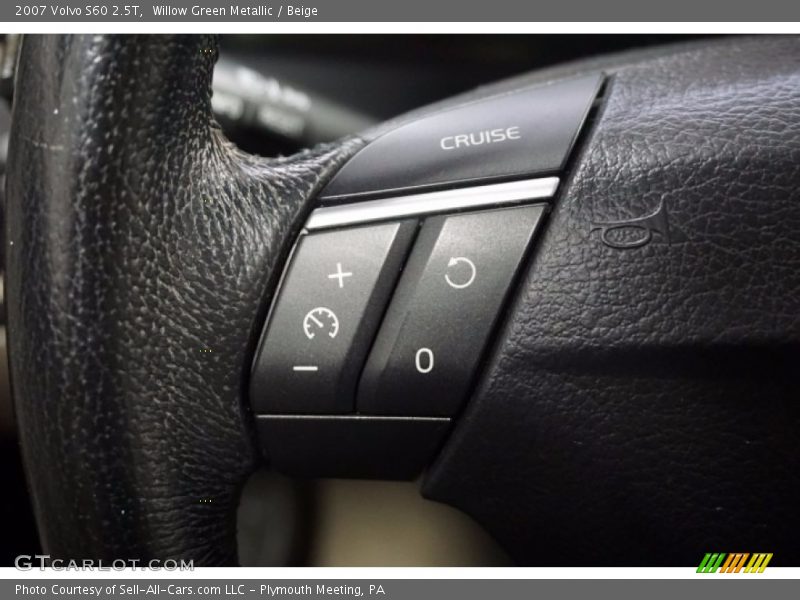 Willow Green Metallic / Beige 2007 Volvo S60 2.5T
