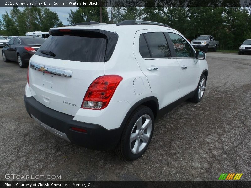 Summit White / Jet Black 2016 Chevrolet Trax LTZ