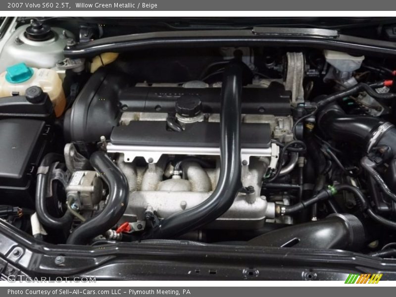 Willow Green Metallic / Beige 2007 Volvo S60 2.5T