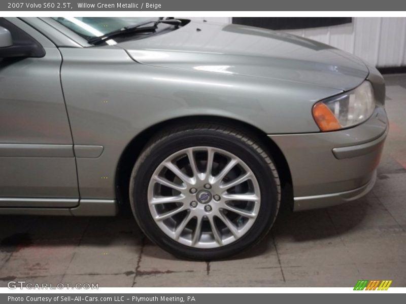 Willow Green Metallic / Beige 2007 Volvo S60 2.5T