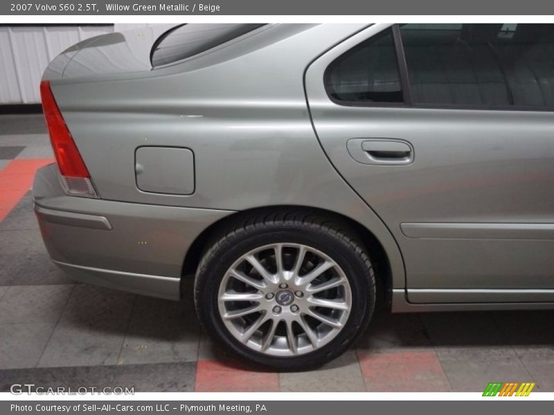 Willow Green Metallic / Beige 2007 Volvo S60 2.5T