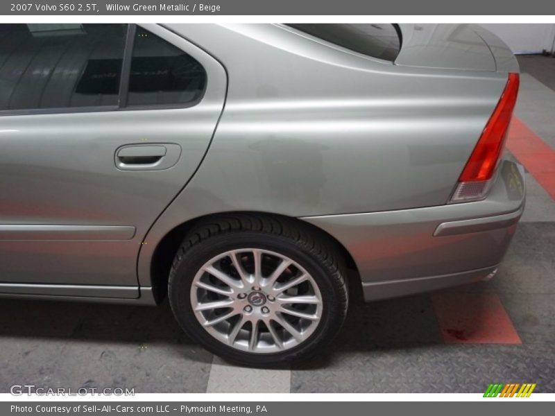 Willow Green Metallic / Beige 2007 Volvo S60 2.5T