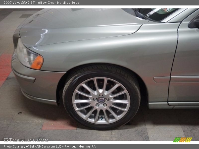 Willow Green Metallic / Beige 2007 Volvo S60 2.5T