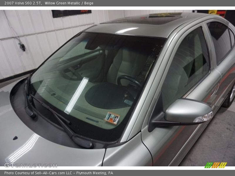 Willow Green Metallic / Beige 2007 Volvo S60 2.5T
