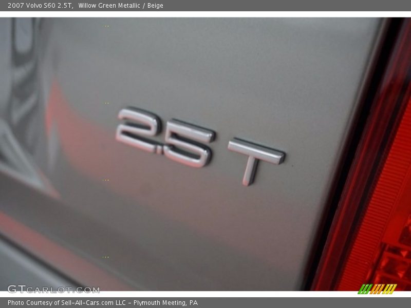 Willow Green Metallic / Beige 2007 Volvo S60 2.5T