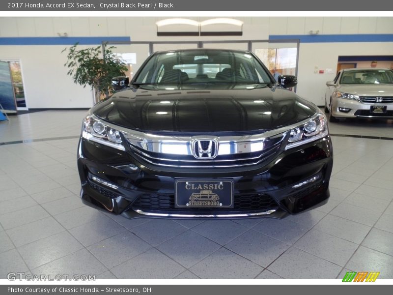 Crystal Black Pearl / Black 2017 Honda Accord EX Sedan