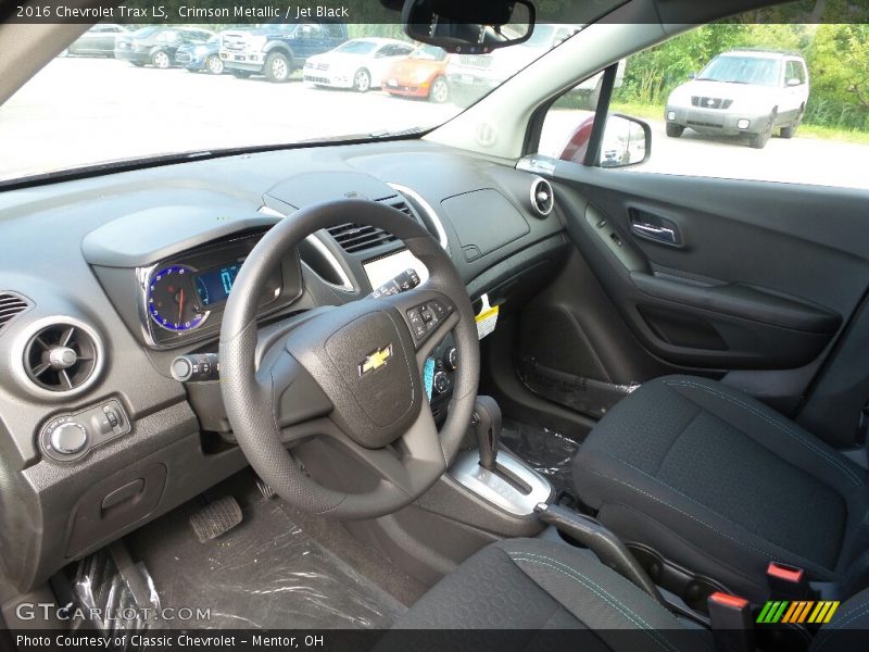 Crimson Metallic / Jet Black 2016 Chevrolet Trax LS