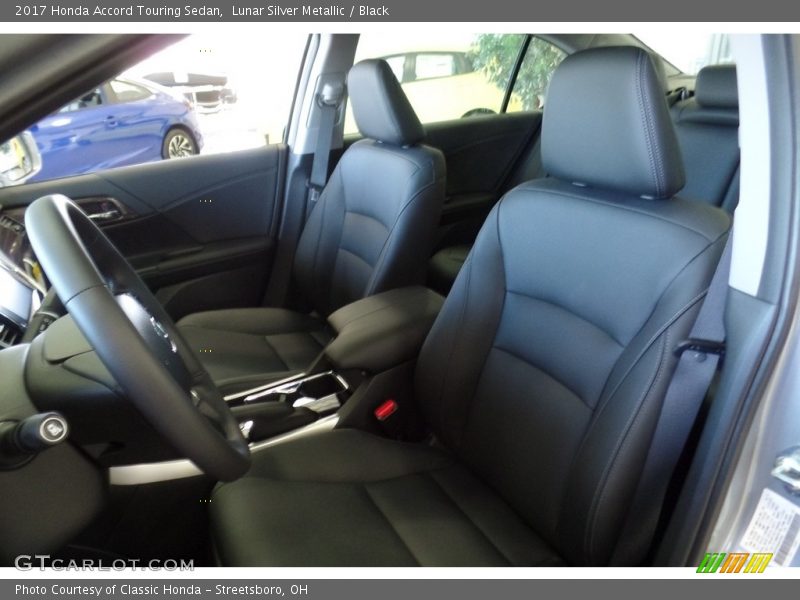 Front Seat of 2017 Accord Touring Sedan