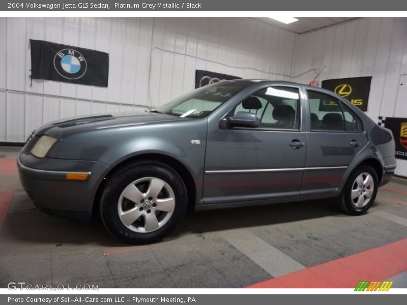 Platinum Grey Metallic / Black 2004 Volkswagen Jetta GLS Sedan