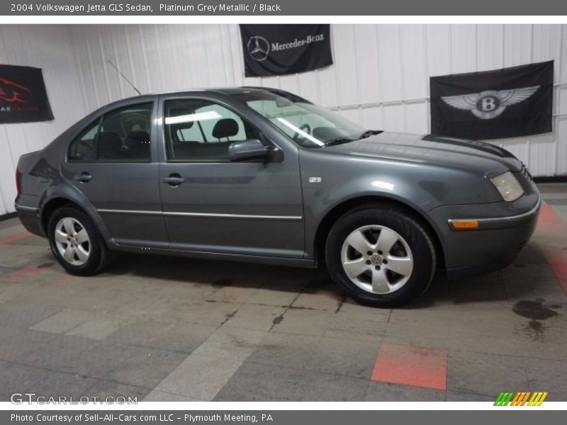 Platinum Grey Metallic / Black 2004 Volkswagen Jetta GLS Sedan