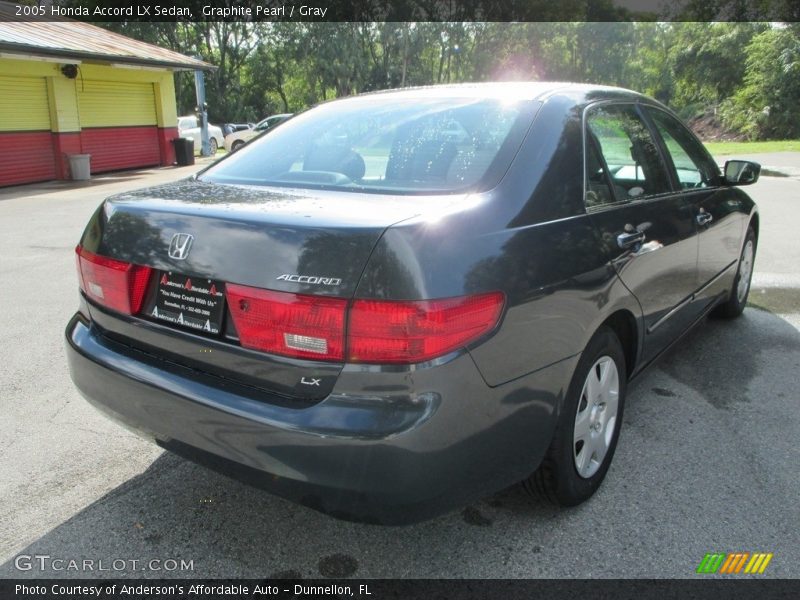 Graphite Pearl / Gray 2005 Honda Accord LX Sedan