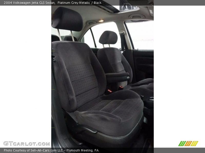 Platinum Grey Metallic / Black 2004 Volkswagen Jetta GLS Sedan