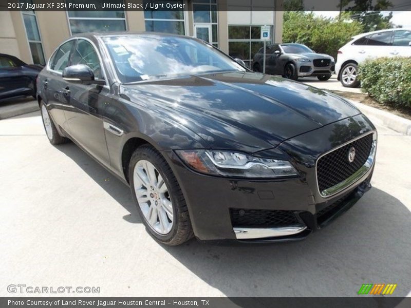 Ultimate Black / Light Oyster 2017 Jaguar XF 35t Premium