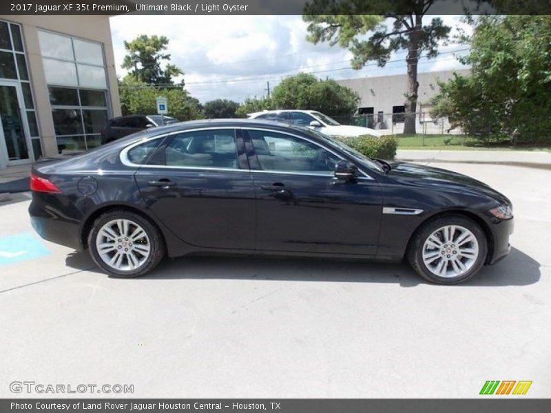 Ultimate Black / Light Oyster 2017 Jaguar XF 35t Premium
