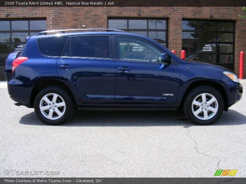 Nautical Blue Metallic / Ash 2006 Toyota RAV4 Limited 4WD