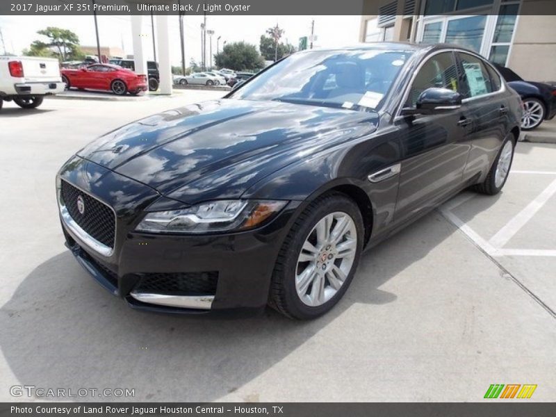 Ultimate Black / Light Oyster 2017 Jaguar XF 35t Premium