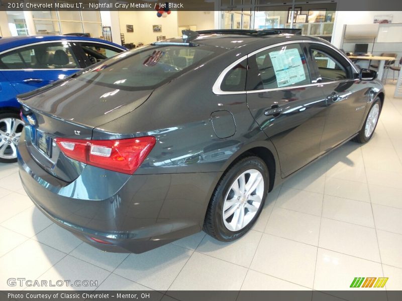 Nightfall Gray Metallic / Jet Black 2016 Chevrolet Malibu LT