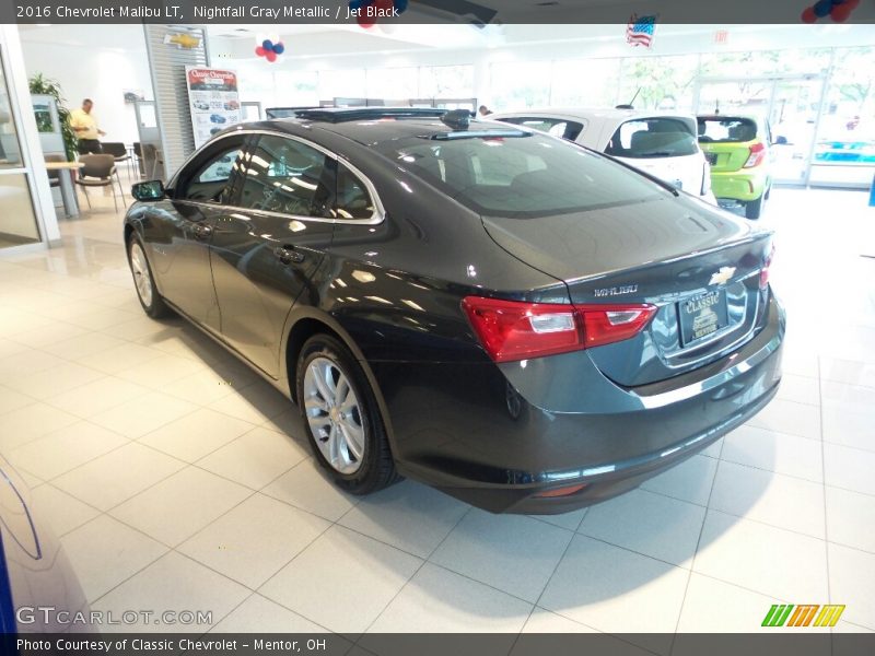 Nightfall Gray Metallic / Jet Black 2016 Chevrolet Malibu LT