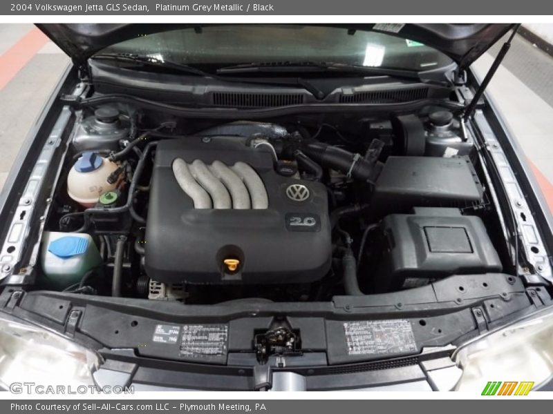 Platinum Grey Metallic / Black 2004 Volkswagen Jetta GLS Sedan
