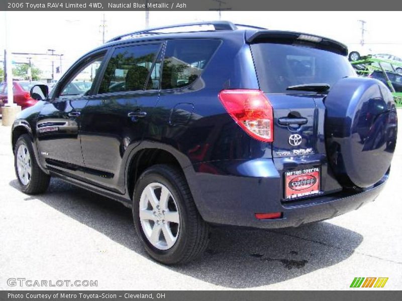Nautical Blue Metallic / Ash 2006 Toyota RAV4 Limited 4WD
