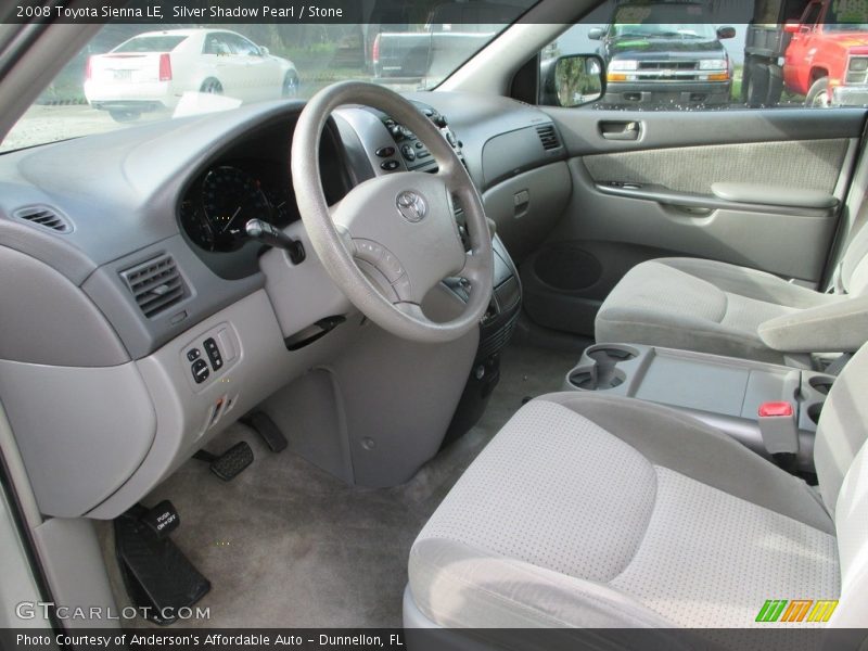 Silver Shadow Pearl / Stone 2008 Toyota Sienna LE