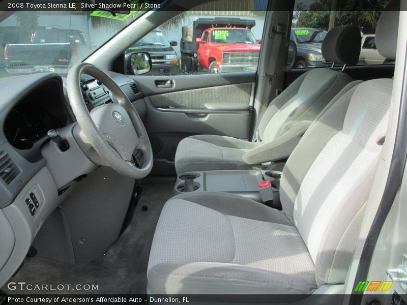 Silver Shadow Pearl / Stone 2008 Toyota Sienna LE