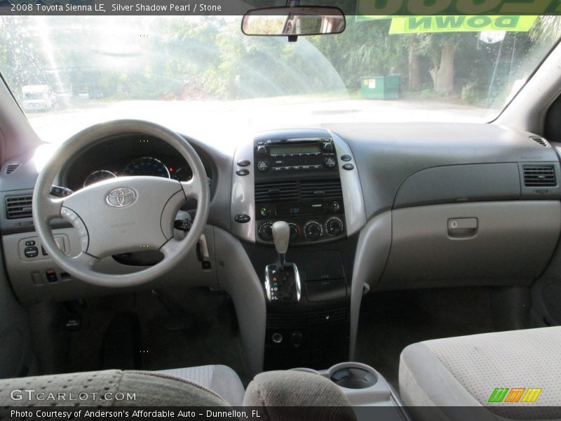 Silver Shadow Pearl / Stone 2008 Toyota Sienna LE