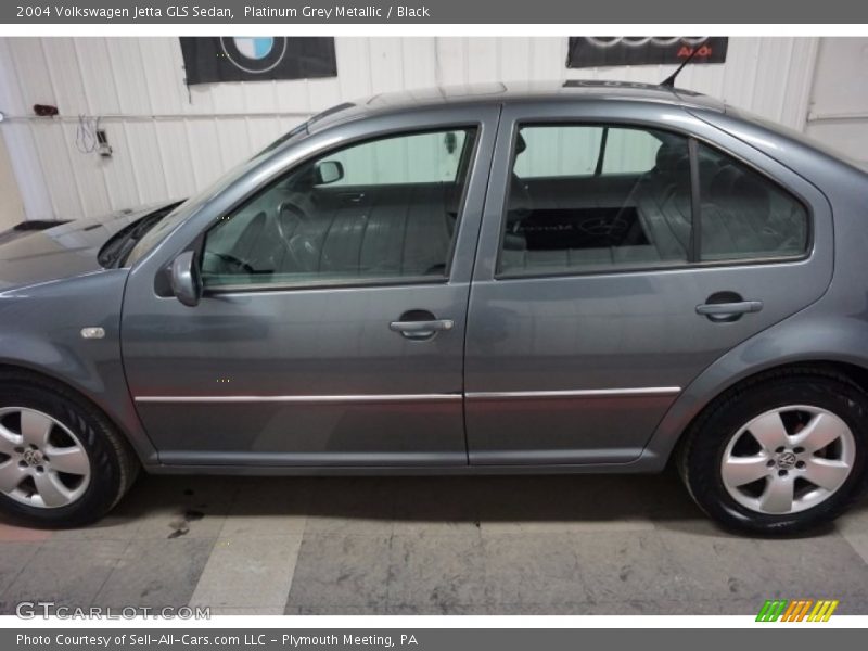 Platinum Grey Metallic / Black 2004 Volkswagen Jetta GLS Sedan