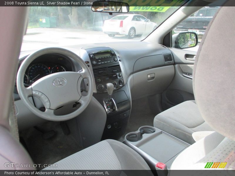Silver Shadow Pearl / Stone 2008 Toyota Sienna LE