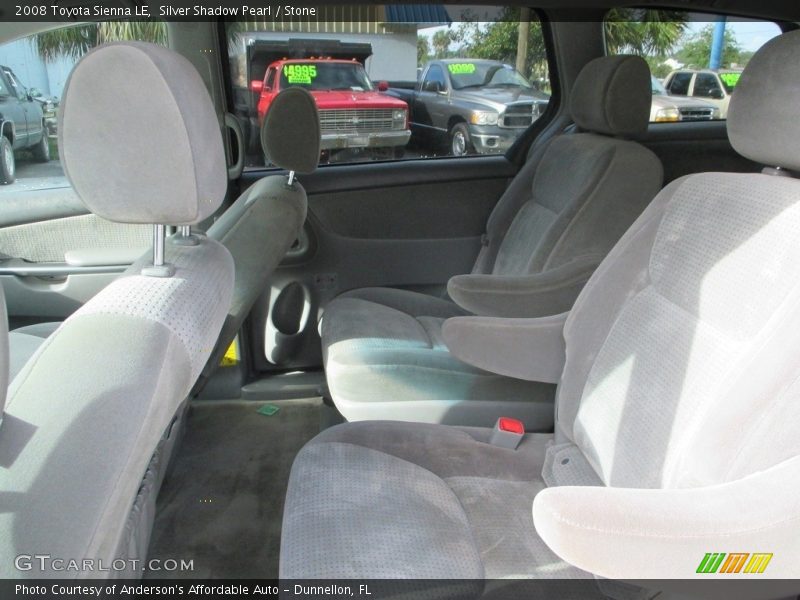 Silver Shadow Pearl / Stone 2008 Toyota Sienna LE