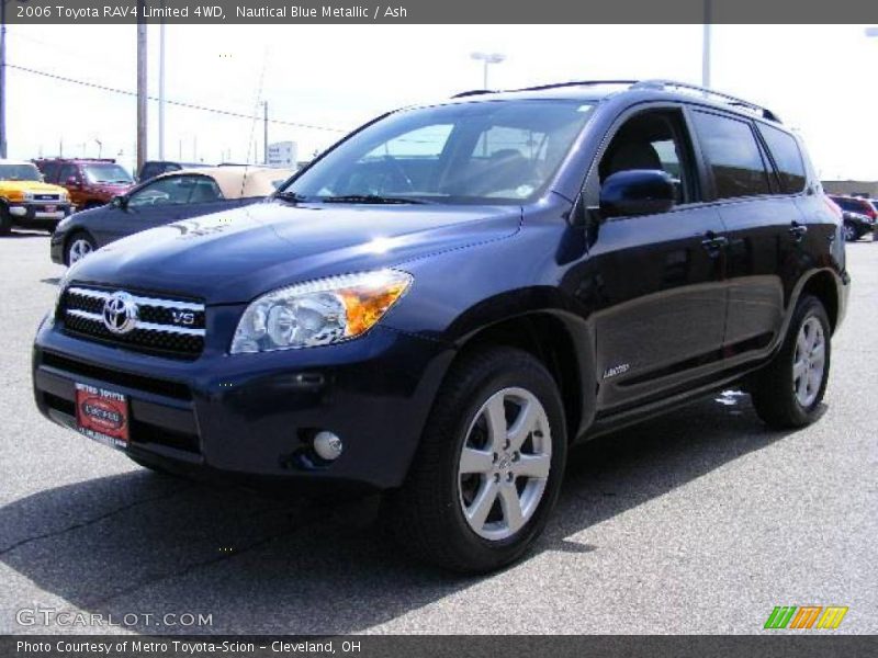Nautical Blue Metallic / Ash 2006 Toyota RAV4 Limited 4WD