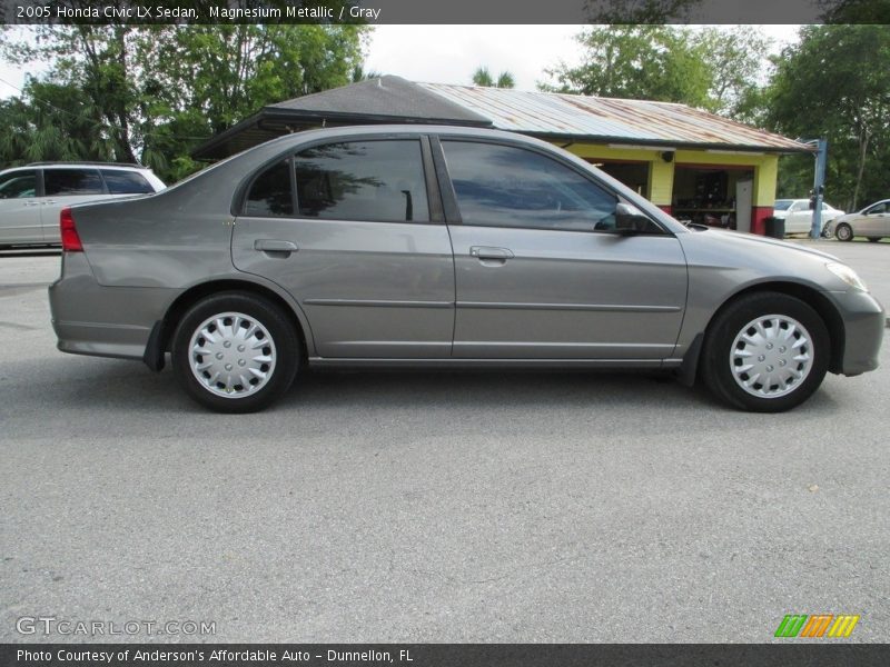 Magnesium Metallic / Gray 2005 Honda Civic LX Sedan