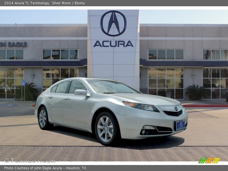 Silver Moon / Ebony 2014 Acura TL Technology