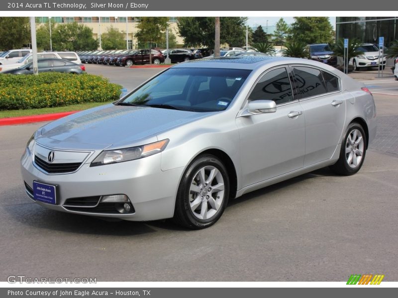 Silver Moon / Ebony 2014 Acura TL Technology