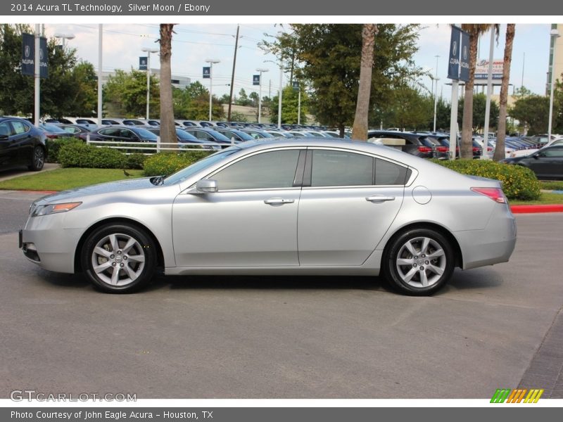 Silver Moon / Ebony 2014 Acura TL Technology