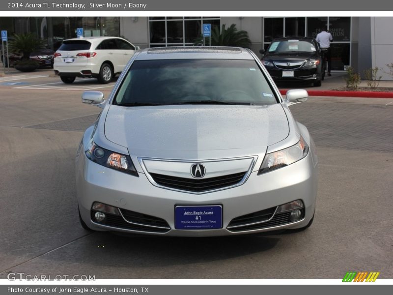 Silver Moon / Ebony 2014 Acura TL Technology
