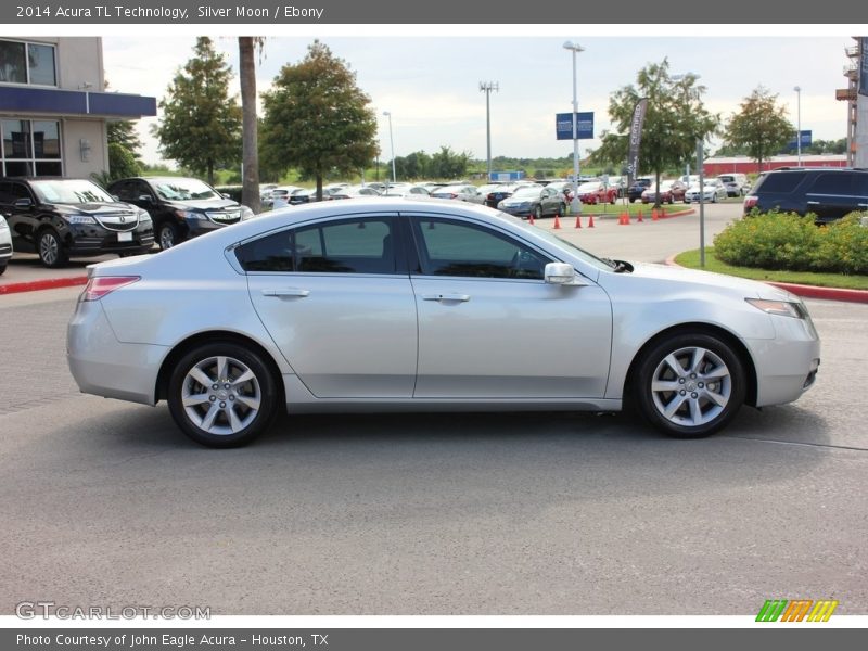 Silver Moon / Ebony 2014 Acura TL Technology