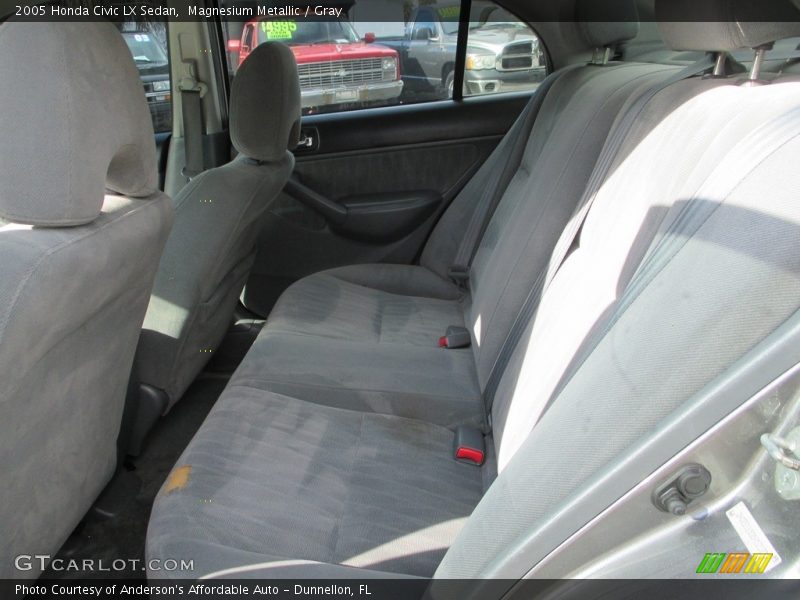 Magnesium Metallic / Gray 2005 Honda Civic LX Sedan